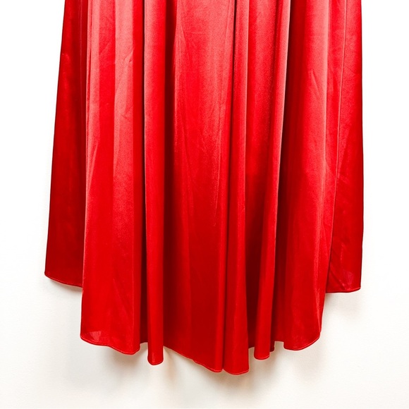 Nanette Lepore Blood Orange High Neck Sleeveless Formal Dress - Picture 9 of 13